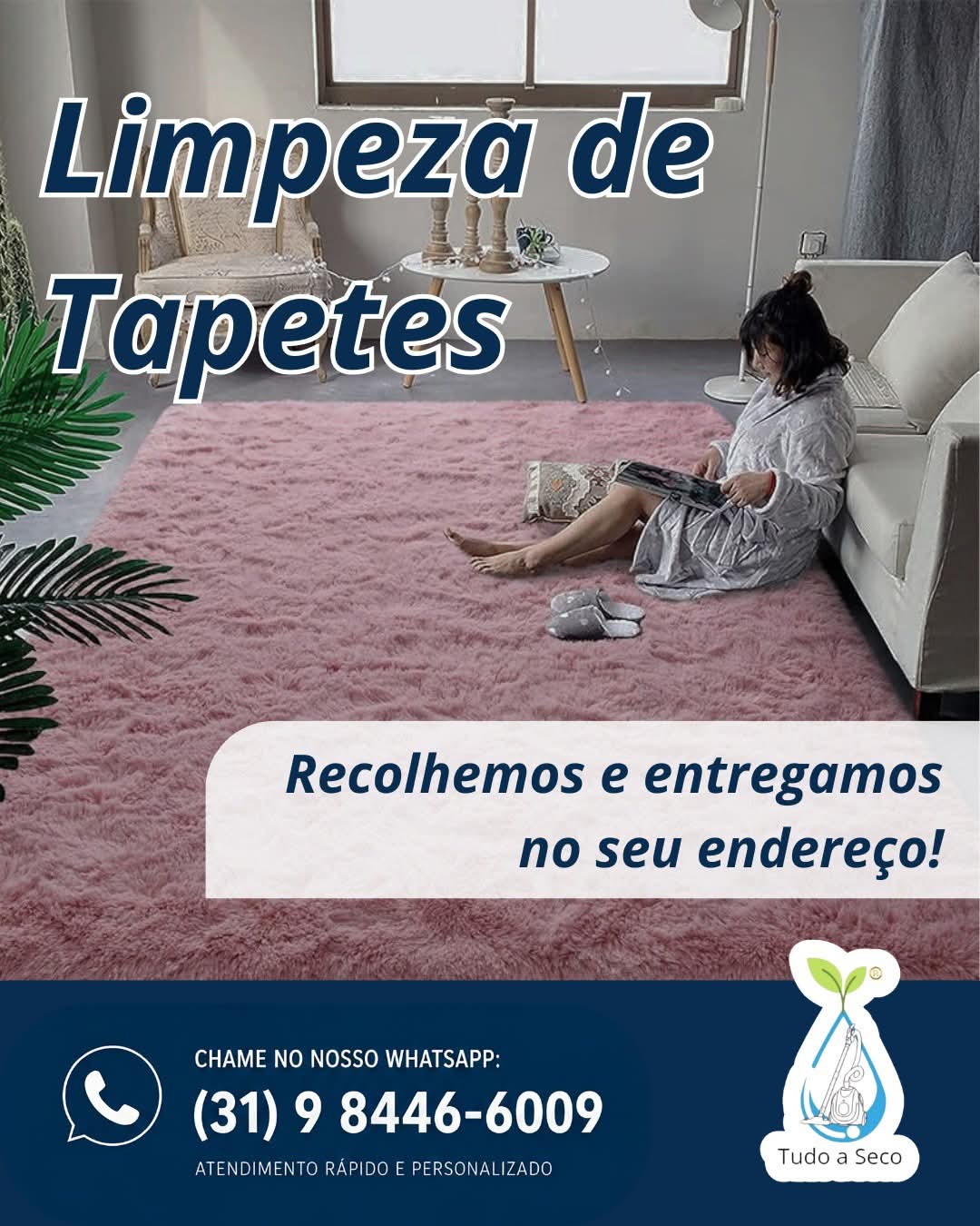 Limpeza de tapetes
